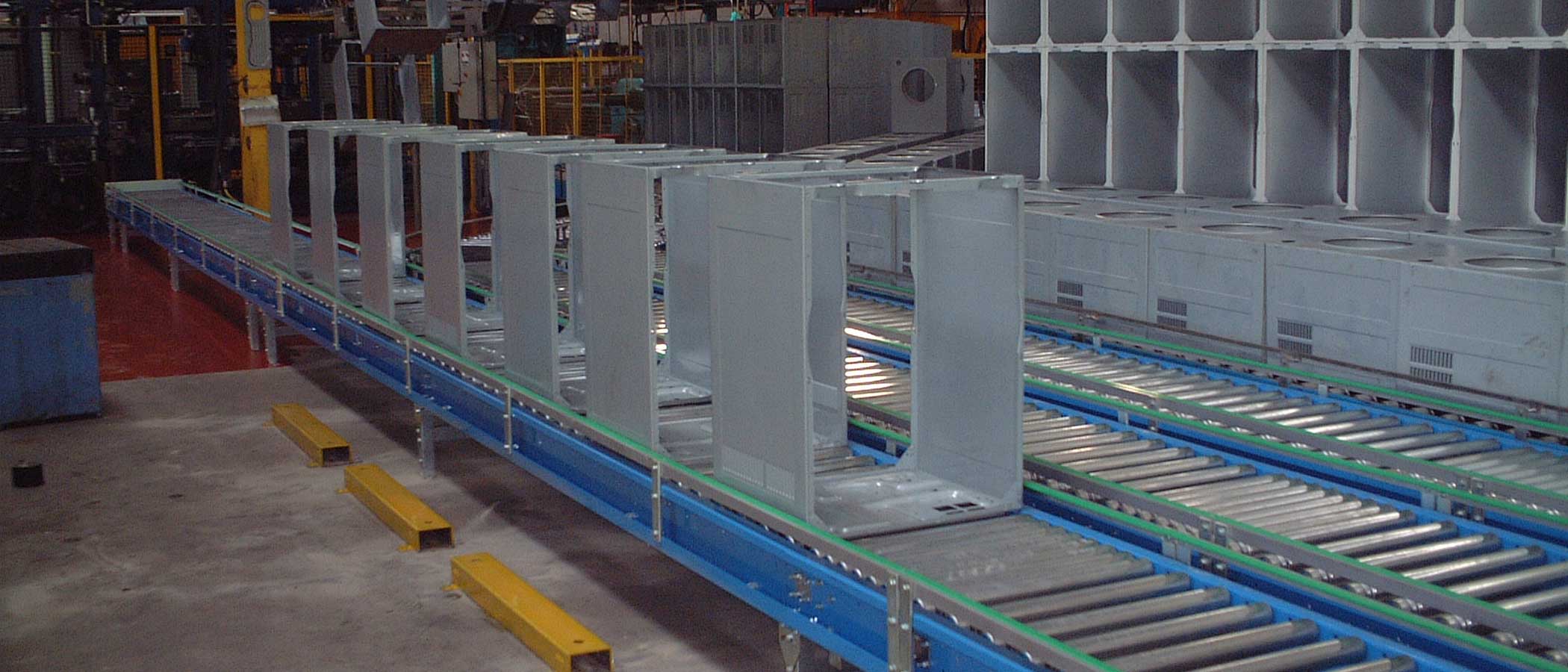 Sistemas transportadores de carga unitaria y paletas Sistemas transportadores de carga unitaria y paletas
